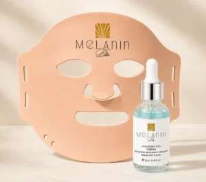 Melanin Bliss LED Mask + Hyaluronic Acid Serum Bundle